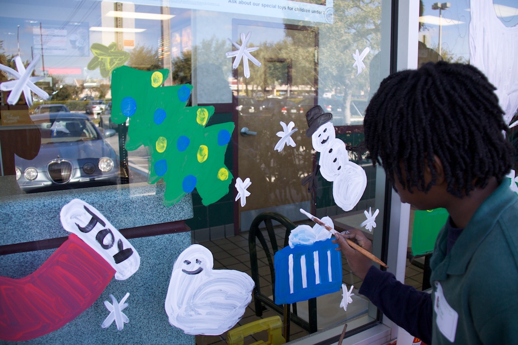 McDonald's Art project for christmas