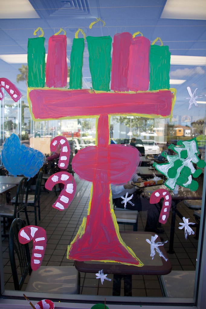 McDonald's Art project for christmas