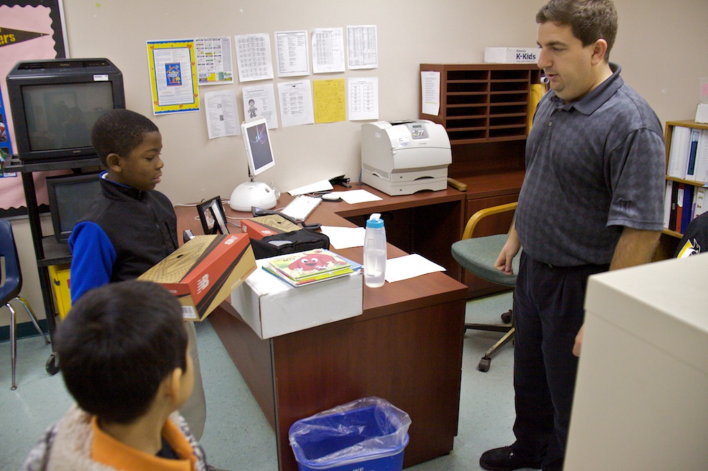 Northstrom donates shoes for our students.