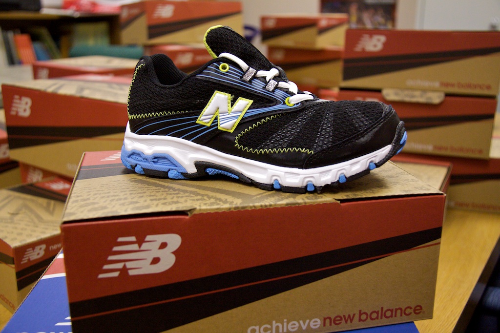 Northstrom donates shoes for our students.