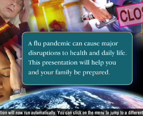 What to do and safety precautions during a Flu Pandemic - Total Time 00h:14m:20s